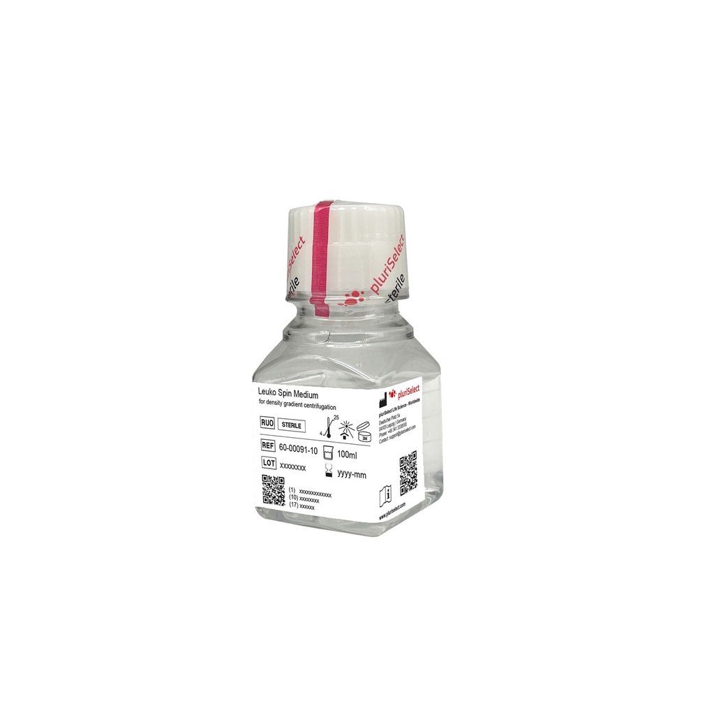 Leuko Spin Density Gradient Medium | pluriSelect